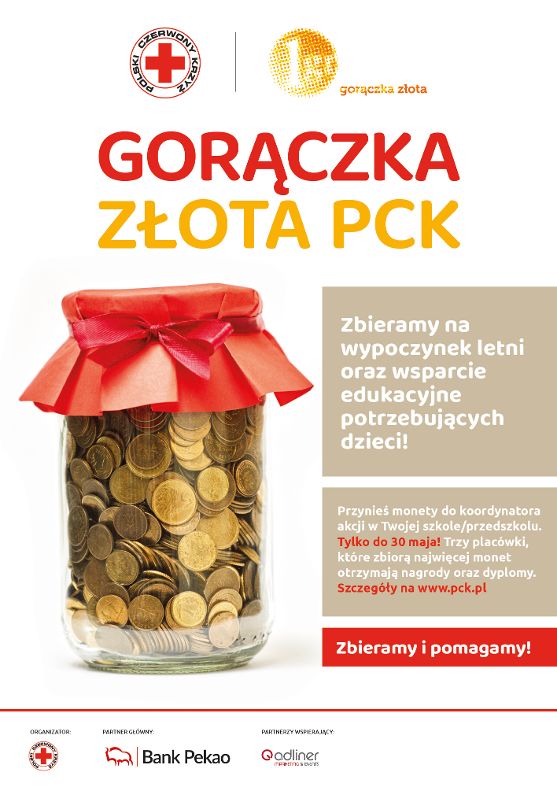 Gorączka Złota PCK, plakat.,