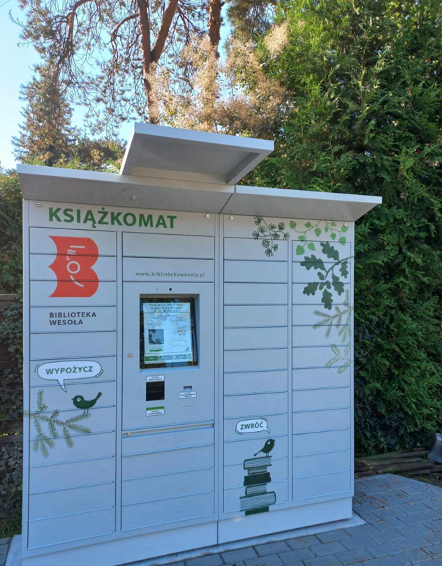 książkomat w wesołej